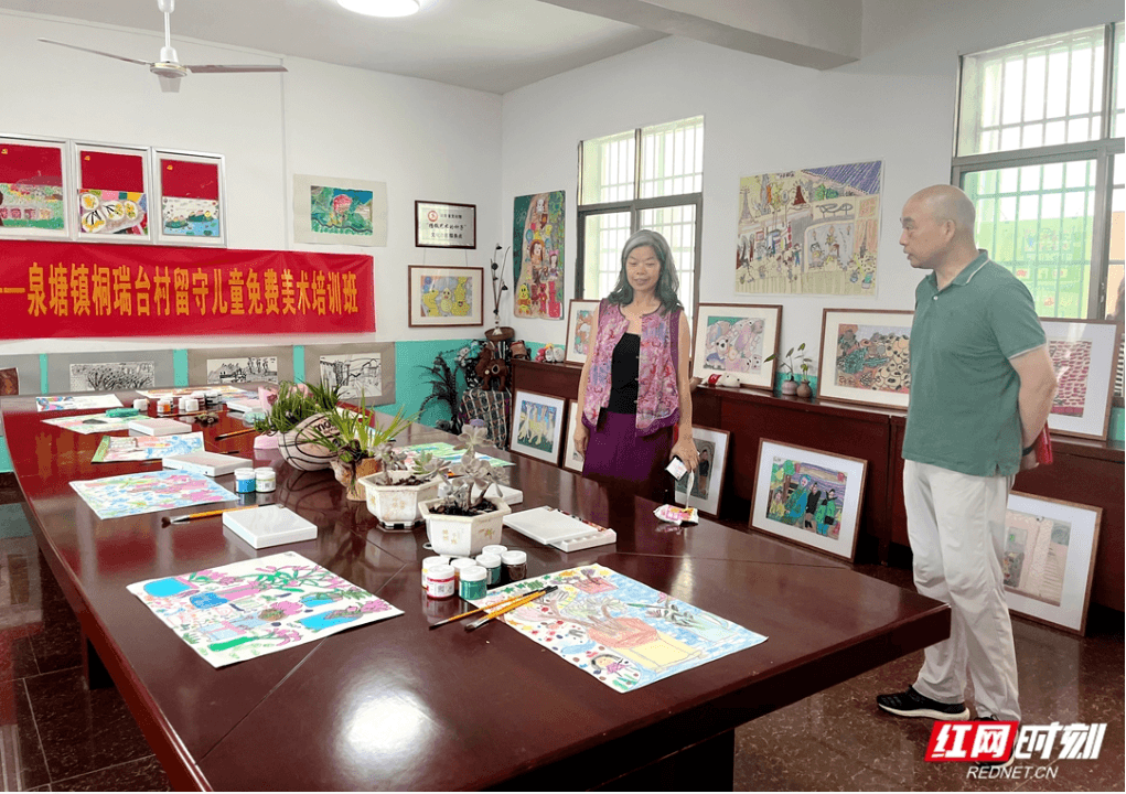 我爱湘潭我的家丨湘乡：“播撒艺术的种子”文化志愿服务再开“繁花”